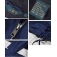 画像2: 90’s~ ビンテージ【J-crew】【オールドＪクルー】【紺×白ライン】コットン【アノラックパーカー】【サイズＬ】<br> (2)