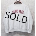 ビンテージ【チャンピオン】【Champion】【リバースウィーブ】【CAPE MAY】【グレー】【スウェット】【サイズL】 
