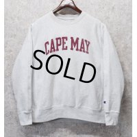 ビンテージ【チャンピオン】【Champion】【リバースウィーブ】【CAPE MAY】【グレー】【スウェット】【サイズL】 