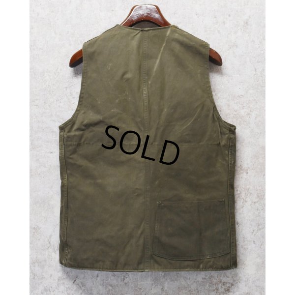 画像3: 【50's】【ビンテージ】【HINSON】ヒンソン【ハンティングベスト】【US40】 