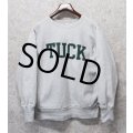 90's~【USA製】【Champion】【チャンピオン】【リバースウィーブ】【TUCK】【グレー】【スウェット】【サイズＬ】
