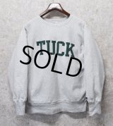 90's~【USA製】【Champion】【チャンピオン】【リバースウィーブ】【TUCK】【グレー】【スウェット】【サイズＬ】