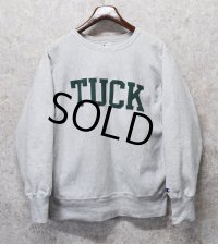 90's~【USA製】【Champion】【チャンピオン】【リバースウィーブ】【TUCK】【グレー】【スウェット】【サイズＬ】