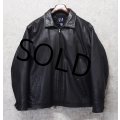 【ビンテージ】【GAP】【ギャップ】【ブラック】【レザージャケット】【サイズＬ】 