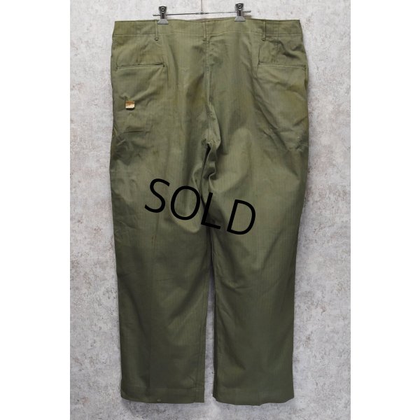 画像6: 【デッドストック】40's【ビンテージ】【米軍実物】U.S.ARMY【M-42】【HBTパンツ】フィールドトラウザーズ【44×31】
