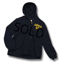 【50's】【ビンテージ】【USMA】【カデットストアウエストポイント】【黒】【ウール】ジップアップカデットパーカー【カデットコート】 