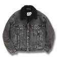 画像4: 【USA製】90’s ビンテージ【Levis】リーバイス【AUTHENTIC】【オールブラック】ボア付きジャケット【サイズＭ】<br> (4)