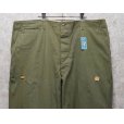 画像1: 【デッドストック】40's【ビンテージ】【米軍実物】U.S.ARMY【M-42】【HBTパンツ】フィールドトラウザーズ【44×31】 <br> (1)