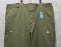 【デッドストック】40's【ビンテージ】【米軍実物】U.S.ARMY【M-42】【HBTパンツ】フィールドトラウザーズ【44×31】  
