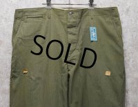 【デッドストック】40's【ビンテージ】【米軍実物】U.S.ARMY【M-42】【HBTパンツ】フィールドトラウザーズ【44×31】  