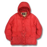 60's【ビンテージ】【Eddie Bauer】【エディーバウアー】KARAKORAM【カラコラム】赤【ダウンジャケット】 