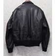 画像3: 【USA製】ビンテージ【VF Imagewear】【黒】【A-2タイプ】【レザージャケット】【サイズXL】<br> (3)