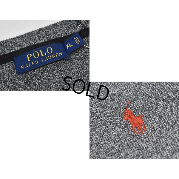 画像2: 【ラルフローレン】POLO RALPH LAUREN【チャコール】【コットンセーター】【サイズXL】 