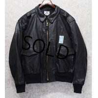 【USA製】ビンテージ【VF Imagewear】【黒】【A-2タイプ】【レザージャケット】【サイズXL】 