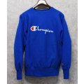 90's USA製【champion】ビンテージ【チャンピオン】【リバースウィーブ】【青】【スウェット】【サイズＬ】 
