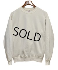 ~90's デッドストック【USA製】ラッセル JERZEES ジャージーズ【ビンテージ】ホワイト【白無地】スウェット【サイズM】 