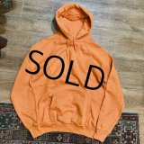 ほぼ未使用!! 80's~【USA製】【ビンテージ】【Tultex】【タルテックス】【オレンジ】【無地パーカー】【サイズM】 