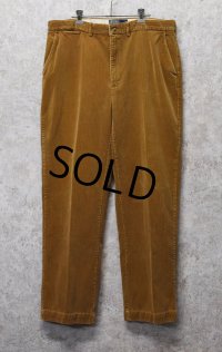 ビンテージ【ラルフローレン】POLO RALPH LAUREN【キャメル】【コーデュロイパンツ】【36×32】 