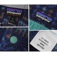 画像2: ビンテージ【パタゴニア】patagonia【青ｘ緑】【総柄】ライトウェイト シンチラ スナップT プルオーバー 【サイズM】<br> (2)