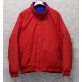80’ｓ~【USA製】【ビンテージ】【REI】【アールイーアイ】【赤ナイロンｘ裏地青フリース】【ゴアテックスブルゾン】【サイズＸＬ】 