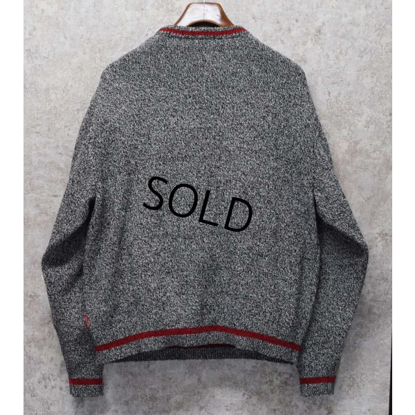 画像4: 【ビンテージ】【Teddy Fresh】スヌーピー【黒x白xリブ赤ライン】【セーター】