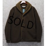 ~90’s【USA製】【ビンテージ】【Early Winters】アーリーウィンターズ【ブラウン】ポーラテック【ショールカラーフリースカーディガン】【サイズM】 