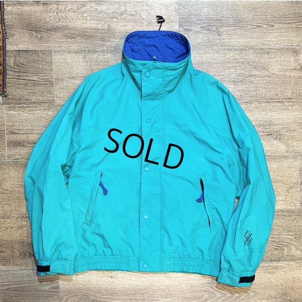 画像1: ~80's【ビンテージ】【エディーバウアー】【Eddie Bauer】【エメラルドグリーン】ナイロンジャケット【サイズXＬ】 