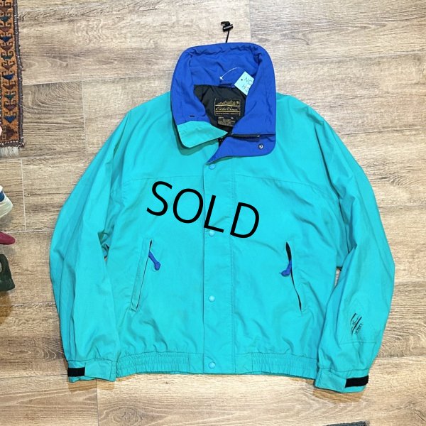 画像3: ~80's【ビンテージ】【エディーバウアー】【Eddie Bauer】【エメラルドグリーン】ナイロンジャケット【サイズXＬ】 
