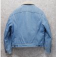 画像3: 【80s~】【USA製】ビンテージ【Levis】リーバイス 【サックスブルー】 裏ボア付き【デニムジャケット】ボアジャン<br> (3)