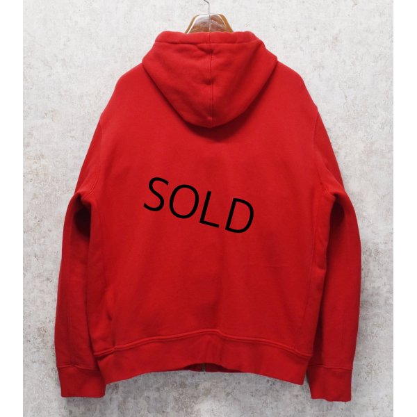 画像3: 【程度良好!!】RALPH LAUREN【ラルフローレン】【赤】フルジップパーカー【コットンパーカー】【サイズXXL】 