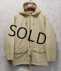 【ビンテージ】【OLD NAVY】【オールドネイビー】【ベージュ】【ジップアップパーカー】【コットンパーカー】【サイズM】 