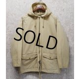 【ビンテージ】【OLD NAVY】【オールドネイビー】【ベージュ】【ジップアップパーカー】【コットンパーカー】【サイズM】 