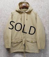 【ビンテージ】【OLD NAVY】【オールドネイビー】【ベージュ】【ジップアップパーカー】【コットンパーカー】【サイズM】 