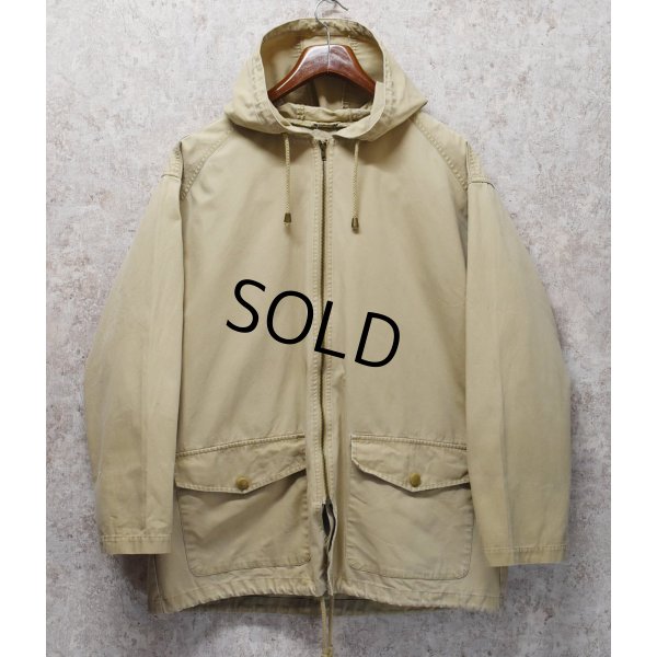 画像1: 【ビンテージ】【OLD NAVY】【オールドネイビー】【ベージュ】【ジップアップパーカー】【コットンパーカー】【サイズM】 