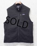  ビンテージ【パタゴニア】【PATAGONIA】【ベターセーターベスト】【チャコール】【ベスト】【サイズＸＬ】 