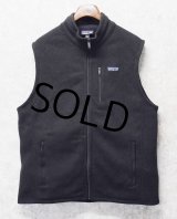  ビンテージ【パタゴニア】【PATAGONIA】【ベターセーターベスト】【チャコール】【ベスト】【サイズＸＬ】 
