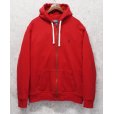 画像1: 【程度良好!!】RALPH LAUREN【ラルフローレン】【赤】フルジップパーカー【コットンパーカー】【サイズXXL】<br> (1)