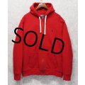 【程度良好!!】RALPH LAUREN【ラルフローレン】【赤】フルジップパーカー【コットンパーカー】【サイズXXL】 