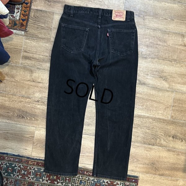 画像4: 00's~【ビンテージ】【LEVI'S】【リーバイス５０５】505【黒】【デニムパンツ】ブラックデニム【36×30】 