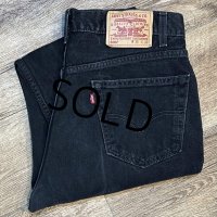 00's~【ビンテージ】【LEVI'S】【リーバイス５０５】505【黒】【デニムパンツ】ブラックデニム【36×30】 