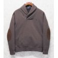 画像1: 程度良好【ラルフローレン】【POLO RALPH LAUREN】【ブラウン】【ショールカラースウェット】【サイズＭ】<br> (1)