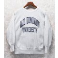 90's【USA製】【Champion】【チャンピオン】RW【リバースウィーブ】オールドドミニオン大学【カレッジスウェット】【グレー】【サイズL】 