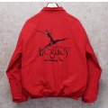 USA製 ビンテージ【Dansco】ダンスコ【Legacy】【バックプリント】ジップアップブルゾン スウィングトップ 