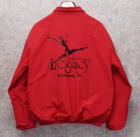USA製 ビンテージ【Dansco】ダンスコ【Legacy】【バックプリント】ジップアップブルゾン スウィングトップ 