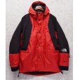 画像1: 90’s~【ビンテージ】【The north face】【ザ ノースフェイス】赤ｘ黒【ゴアテックスマウンテンパーカー】<br> (1)