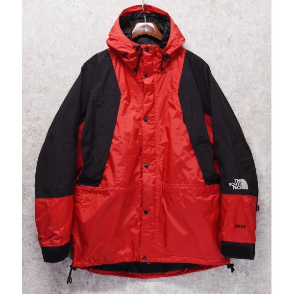 画像1: 90’s~【ビンテージ】【The north face】【ザ ノースフェイス】赤ｘ黒【ゴアテックスマウンテンパーカー】 