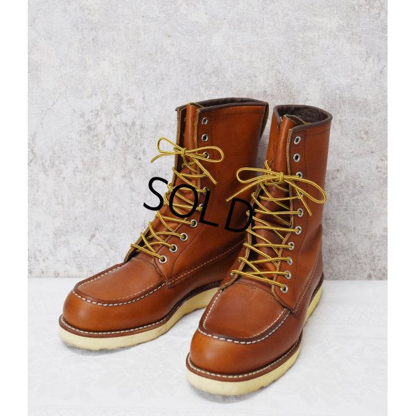 画像1: 程度良好 【USA製】【Red Wing】【レッドウィング】【877】【10ホール】【7 /1/2D】【25.5cm程度】 