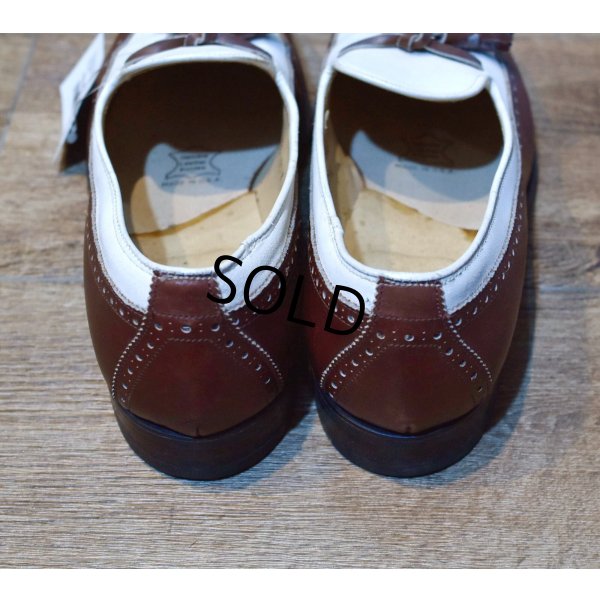 画像4: 【ブルックスブラザーズ】【茶色×白】【オールデン】メダリオン【タッセルローファー】【9 1/2 2E】【27.5cm程度】 