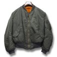 画像1: 70's【ビンテージ】U.S.ARMY【米軍実物】USAF 【アルファ製造】【MA-1】【8279E】ALPHA 【サイズL】  (1)