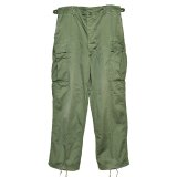 【60's】【米軍実物】【ビンテージ】 【U.S.ARMY】【ノンリップ】【1st】【初期型】【ジャングルファティーグパンツ】【M-R】 